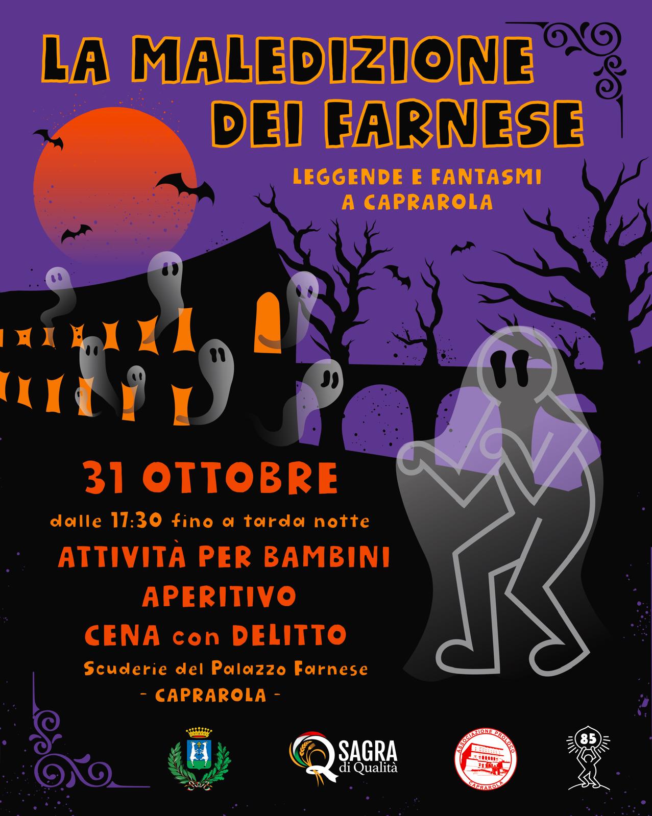 festa di halloween caprarola viterbo